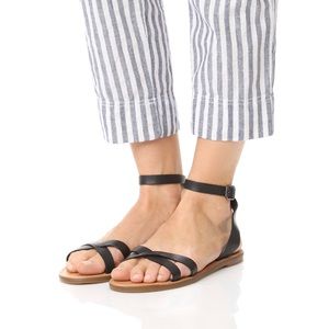 Madewell Boardwalk Ankle Strap Sandal